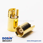 mcx插座母頭連接器180度插板接PCB板