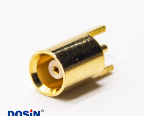 mcx插座母頭連接器180度插板接PCB板