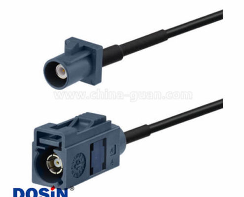 車載延長線遙控Fakra G型灰色公轉母直式天線6米