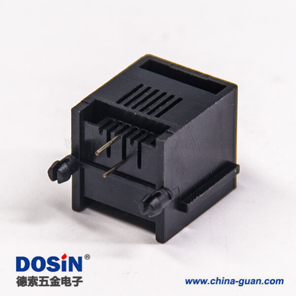 rj11網(wǎng)絡(luò)接口全塑插座彎角直插式6p2c非屏蔽 rj11網(wǎng)絡(luò)接口全塑插座彎角直插式6p2c非屏蔽