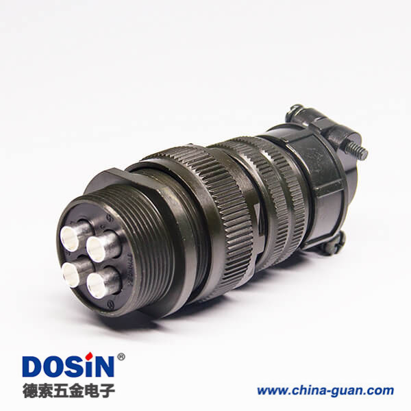 MS3101A22-22P 4芯對(duì)接型中繼航空插頭工防 MS3101A22-22P 4芯對(duì)接型中繼航空插頭工防