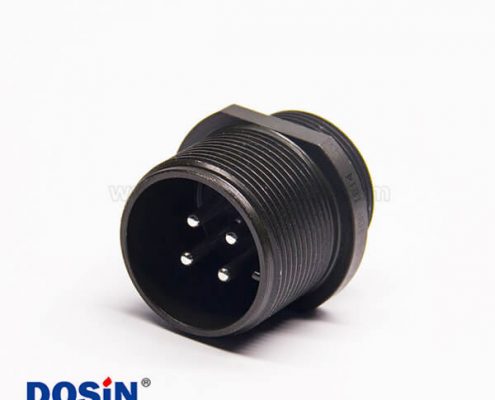 航空電子圓形連接器MS3101A18-10P 4芯航空插座