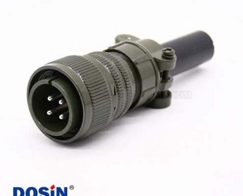 MS3106A18-10P 4芯直式插頭MS3101A18-10S中繼插座一對(duì)螺紋連接工防圓形連接器