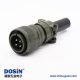 MS3106A18-10P 4芯直式插頭MS3101A18-10S中繼插座一對螺紋連接工防圓形連接器