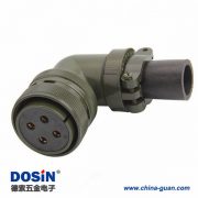 伺服電機(jī)動(dòng)力4芯工防24-22 MS3108A24-22S連接器