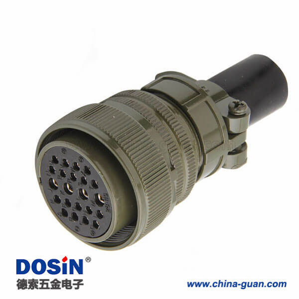 焊接機(jī)器人工防連接器 MS3106A28-15S 35芯航空插頭