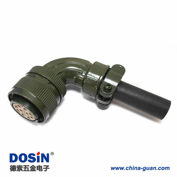 美工防航空插頭MS3108A18-19S 10芯彎插頭