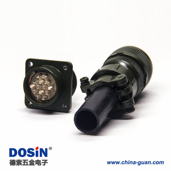 MS3106A20-17S 動力工防連接器14芯直式插頭