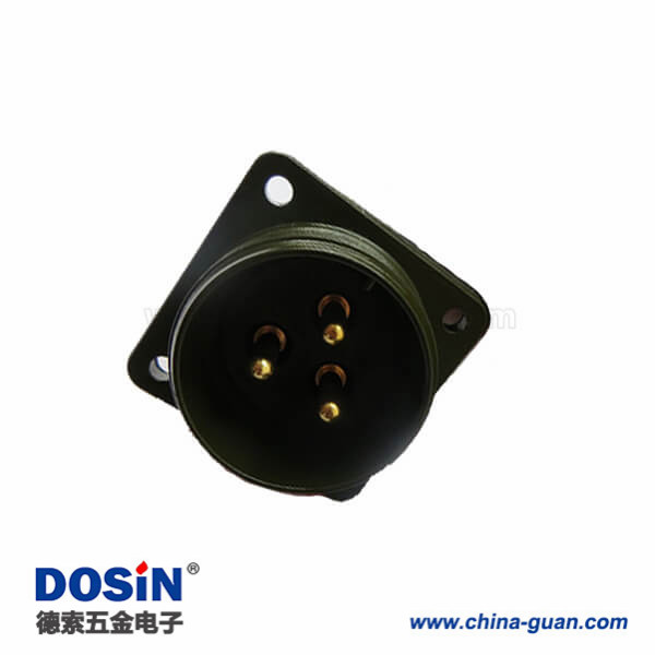 替代日本DDK航空插座MS3102A22-2P連接器3芯 替代日本DDK航空插座MS3102A22-2P連接器3芯