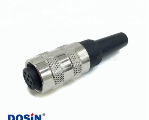 M16連接器6芯母頭航空插頭連接器