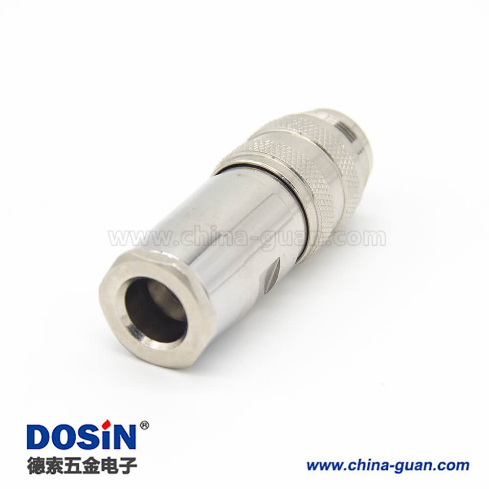 對(duì)接插頭 M16 8芯直式公頭接線連接器 對(duì)接插頭 M16 8芯直式公頭接線連接器