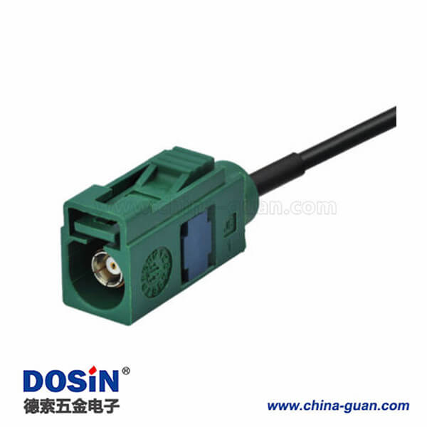 汽車(chē)收音機(jī)天線延長(zhǎng)線直式Fakra E型母轉(zhuǎn)母連接器接線20英尺 汽車(chē)收音機(jī)天線延長(zhǎng)線直式Fakra E型母轉(zhuǎn)母連接器接線20英尺