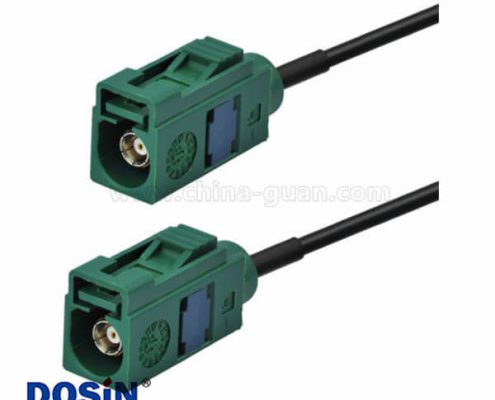 汽車收音機(jī)天線延長(zhǎng)線直式Fakra E型母轉(zhuǎn)母連接器接線20英尺