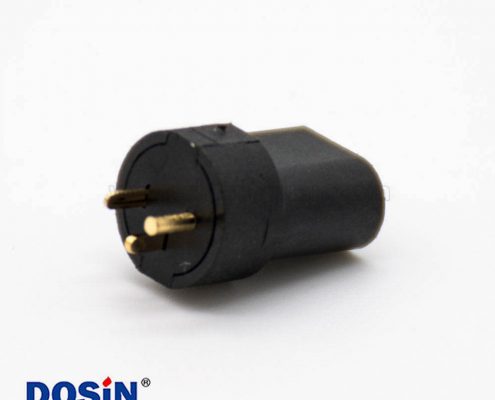 圓形DC插座3.8*1.3mm插孔直式貼片焊接不帶屏蔽公頭電源連接器