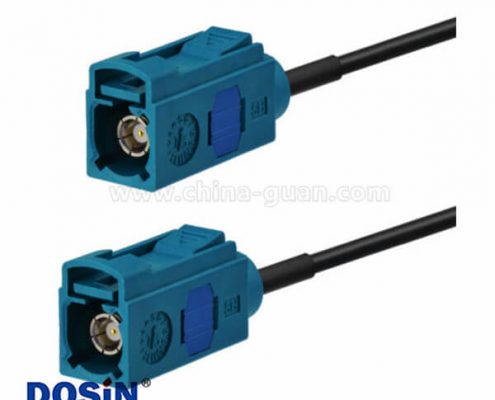 車載Fakra汽車天線Fakra Z母頭對母頭直式接線5米