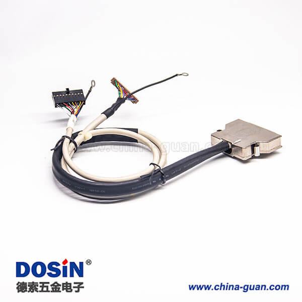 50針SCSI接頭HPCN型公轉(zhuǎn)端子線電腦線組裝式