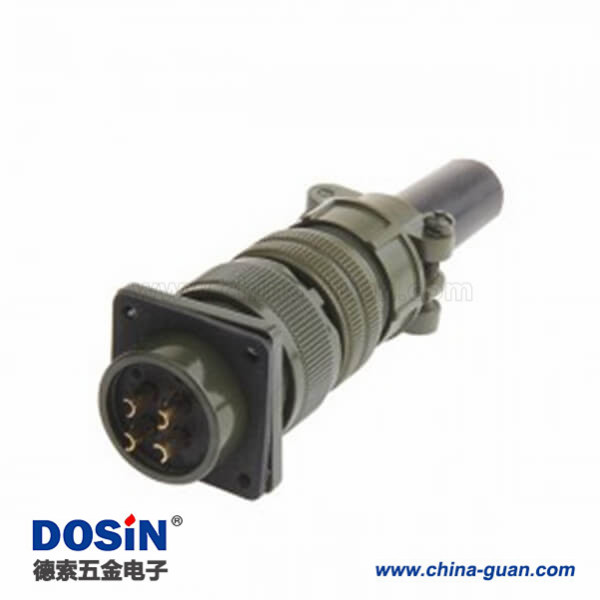 5015系列4芯MS3106A20-4S接線航空插頭 5015系列4芯MS3106A20-4S接線航空插頭