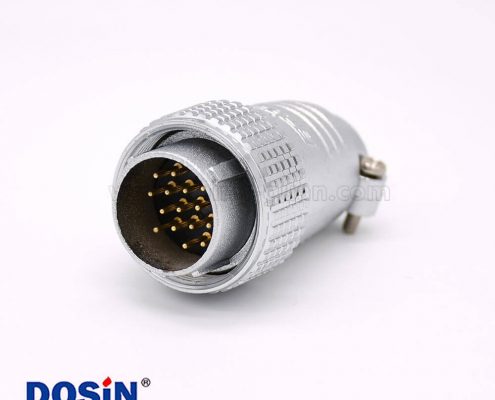 公頭P24 15芯直式航空連接器接線安裝