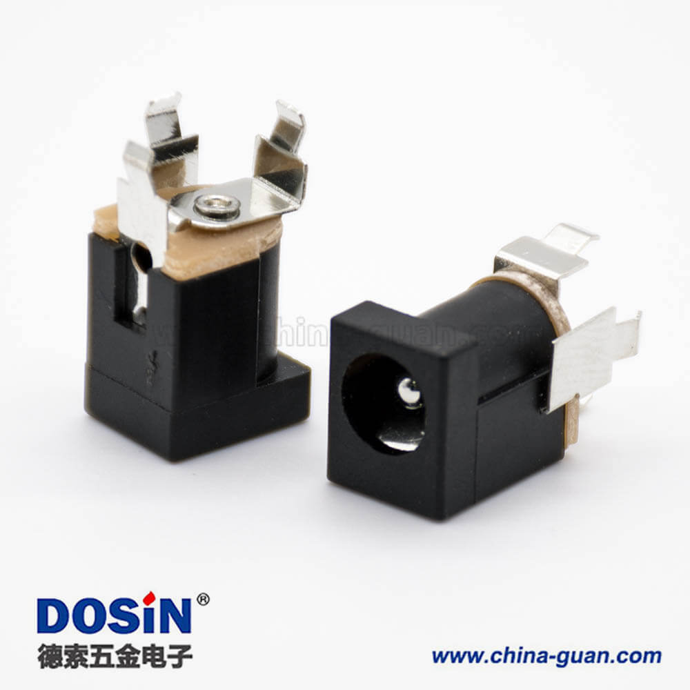 立式DC插座插孔貼片焊接直式公頭不帶屏蔽5.5*2.0mm電源連接器 立式DC插座插孔貼片焊接直式公頭不帶屏蔽5.5*2.0mm電源連接器