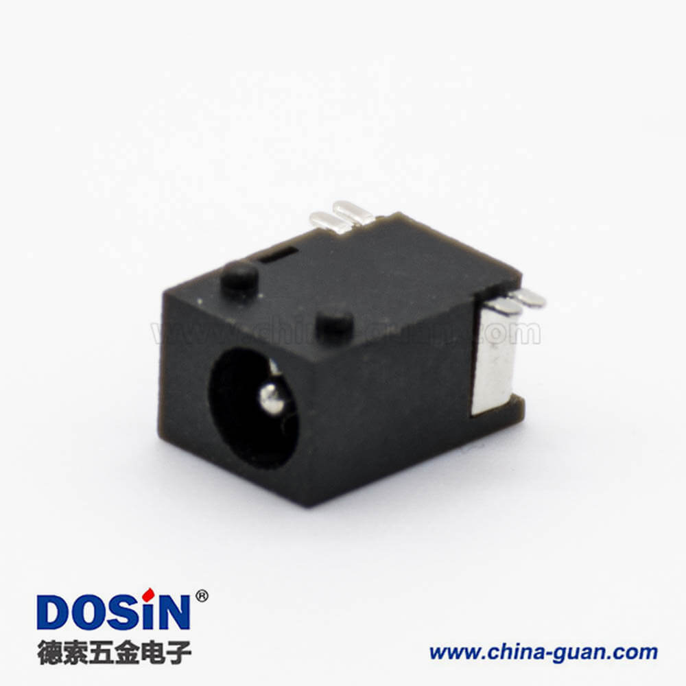 貼片DC電源插座3.5*1.3MM公頭不帶屏蔽平行貼板貼片焊接連接器 貼片DC電源插座3.5*1.3MM公頭不帶屏蔽平行貼板貼片焊接連接器