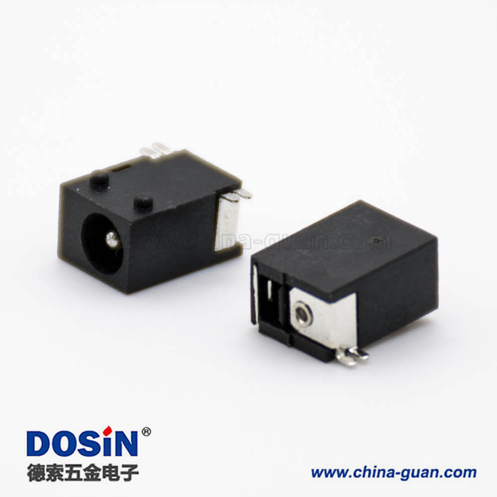 貼片DC電源插座3.5*1.3MM公頭不帶屏蔽平行貼板貼片焊接連接器 貼片DC電源插座3.5*1.3MM公頭不帶屏蔽平行貼板貼片焊接連接器