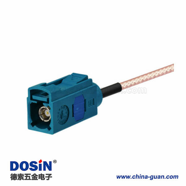 Fakra線束車載GPS天線直式Z型母頭轉(zhuǎn)SMA母頭接RG316線30cm Fakra線束車載GPS天線直式Z型母頭轉(zhuǎn)SMA母頭接RG316線30cm