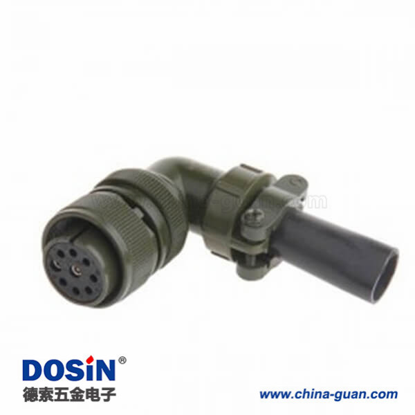 5015 9芯 美工防MS3108A-20S-16S 航空插頭 彎式 5015 9芯 美工防MS3108A-20S-16S 航空插頭 彎式