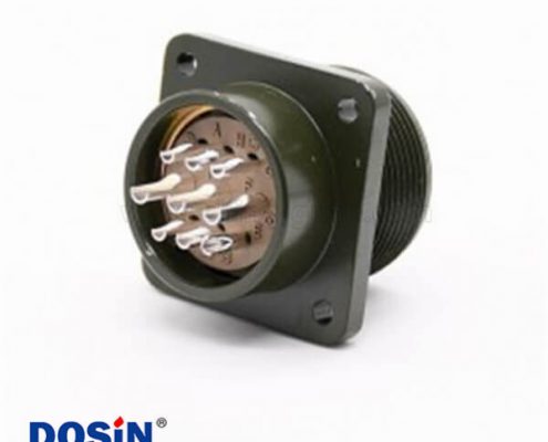 9芯航空插頭工防插座MS3102A20-18P法蘭安裝插座