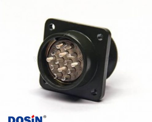 航空插頭 14芯 MS3102A 20-27P 插座 工防伺服電機連接器14針