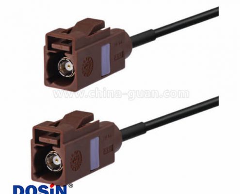 延長線天線車用Fakra F型直式母轉(zhuǎn)母接線5米