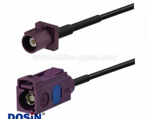 車載Fakra線直式公轉(zhuǎn)母天線延長線5米