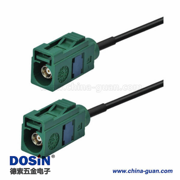 Fakra連接頭E型直式母轉(zhuǎn)母汽車汽車立體聲FM AM收音機(jī)天線1米 Fakra連接頭E型直式母轉(zhuǎn)母汽車汽車立體聲FM AM收音機(jī)天線1米