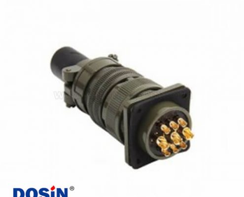 機床連接器MS3106A24-11S美工防航空插頭9芯直式插頭