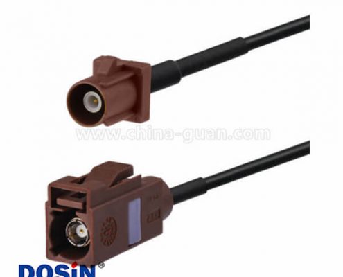 Fakra直頭F型公轉(zhuǎn)母汽車天線延長(zhǎng)線3米