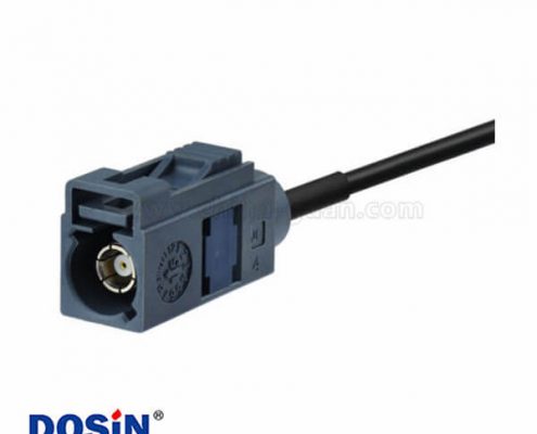 車載射頻連接器Fakra寶馬汽車Fakra G灰色接線3米是奧迪