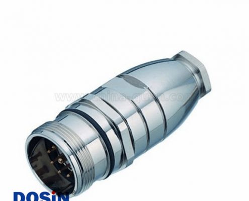 M23編碼器插頭16組裝焊線16芯公插頭機器人專業(yè)