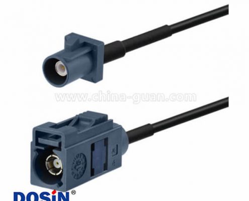 Fakra-G連接器遠(yuǎn)程天線灰色接線3米用于梅賽德斯賓士汽車