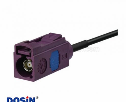 Fakra-D型介面車輛遠(yuǎn)程資訊處理天線連接器接線5米 4G LTE 3G UMTS GSM