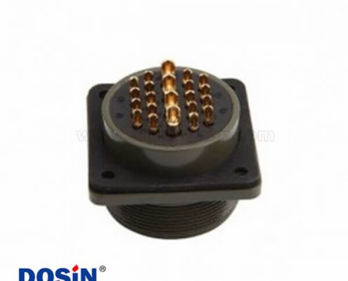 工業(yè)連接器MS3102A28-11P方形插座航空插頭22芯公母接頭