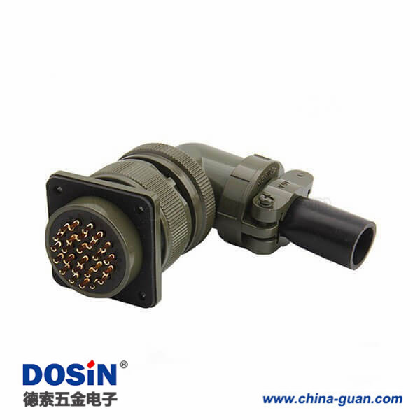 美工防航空插頭MS3108A28-11S 22芯彎插頭