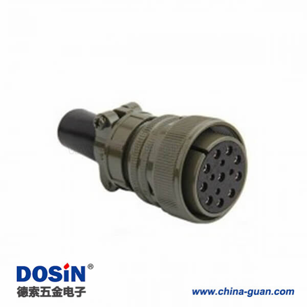 5015系列 MS3106A28-20S 14芯航空插頭連接器美工防防水