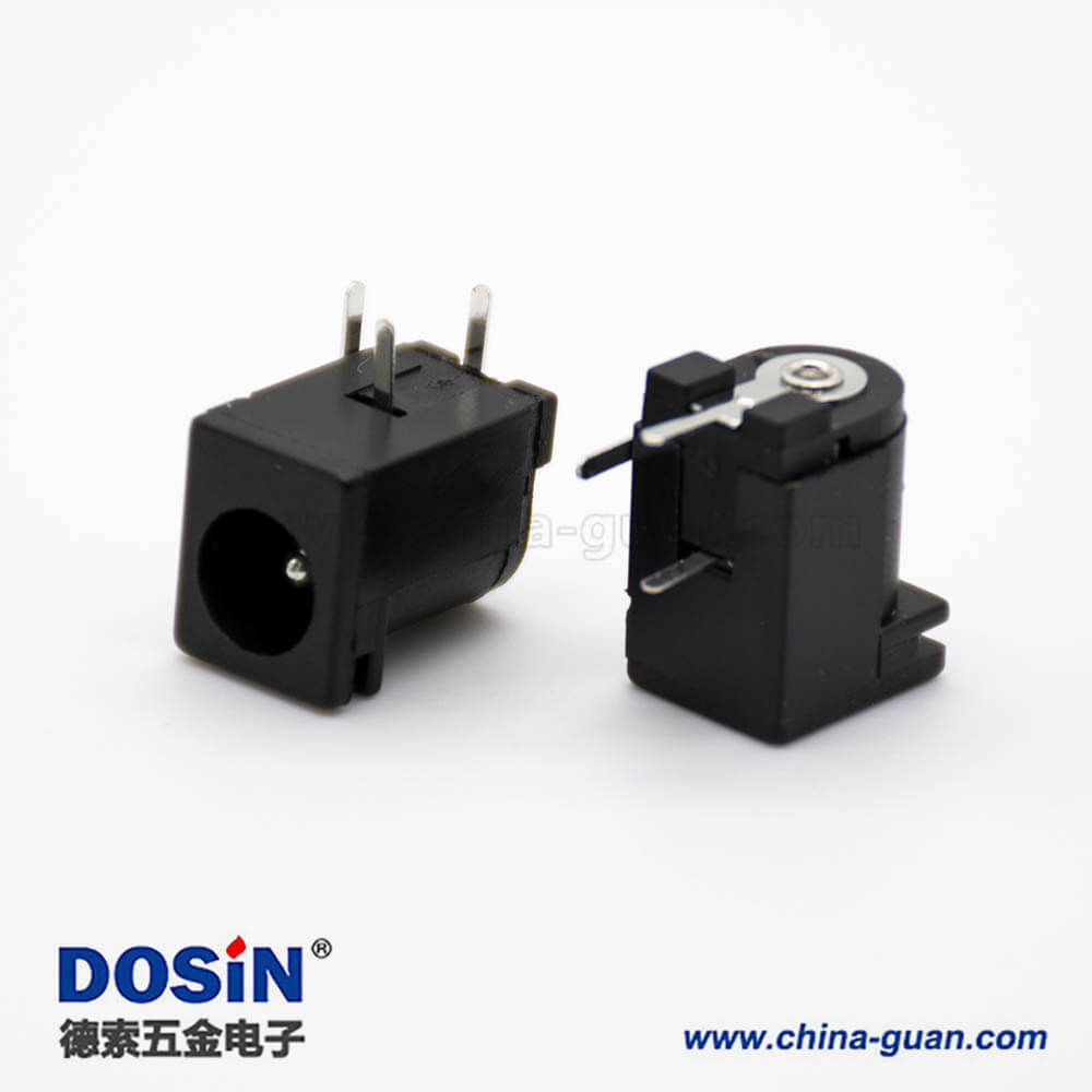 充電器DC電源插座插孔貼片公頭焊接彎式不帶屏蔽5.5*2.5mm連接器 充電器DC電源插座插孔貼片公頭焊接彎式不帶屏蔽5.5*2.5mm連接器