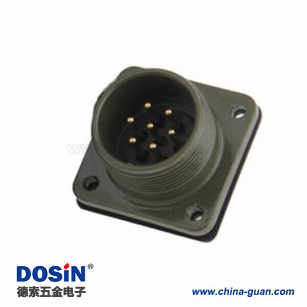 航空插頭MS3102A16S-1P功率型連接器7P接頭 航空插頭MS3102A16S-1P功率型連接器7P接頭