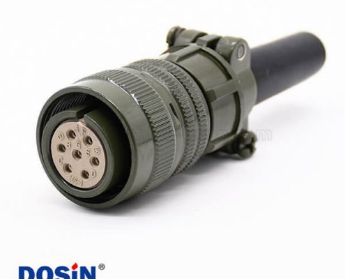 7P工防防腐蝕連接器MS3106A16S-1S鍍金針航空插頭