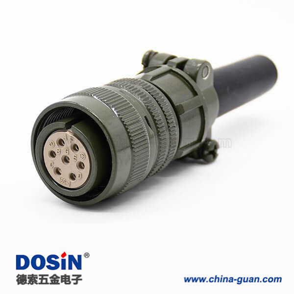 7P工防防腐蝕連接器MS3106A16S-1S鍍金針航空插頭 7P工防防腐蝕連接器MS3106A16S-1S鍍金針航空插頭