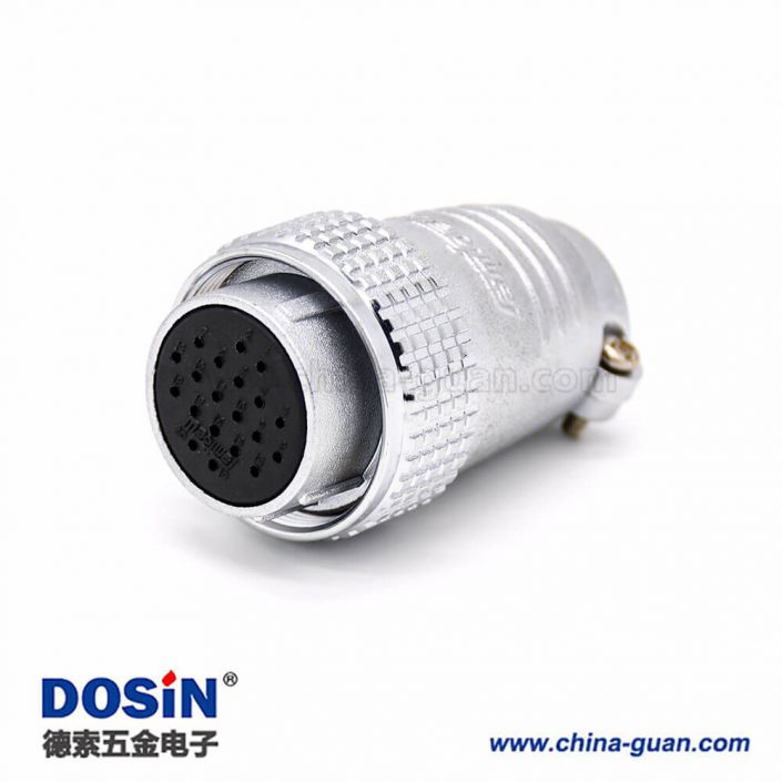 20P插頭P28直式母頭接線連接器