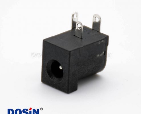 DC電源插座3.5*1.3mm公頭不帶屏蔽插孔貼片焊接彎式連接器