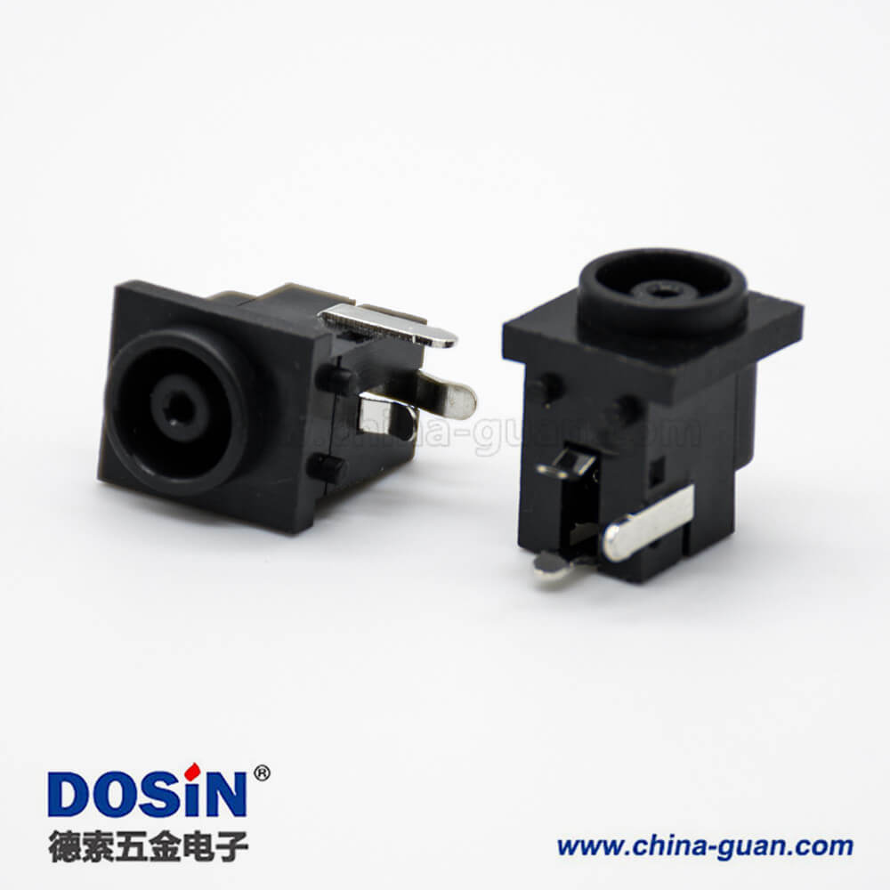 DC插座貼片母頭焊接不帶屏蔽彎式插孔電源連接器 DC插座貼片母頭焊接不帶屏蔽彎式插孔電源連接器