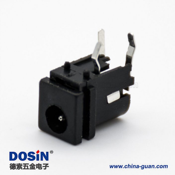 DC插座3腳立式公插孔貼片焊接彎式4.4*1.65不帶屏蔽電源連接器 DC插座3腳立式公插孔貼片焊接彎式4.4*1.65不帶屏蔽電源連接器