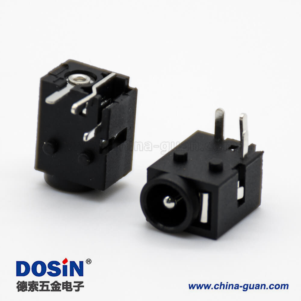 插座電源接口公座插孔貼片焊接彎式4.0*1.65毫米不帶屏蔽DC連接器 插座電源接口公座插孔貼片焊接彎式4.0*1.65毫米不帶屏蔽DC連接器